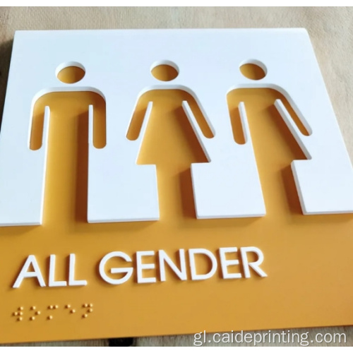 304 SS Color Tactil Braille Plate